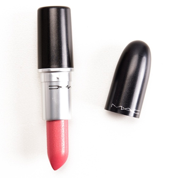 MAC Lustre Lipstick Lipblossum Medium Warm Pink Gold Frosted Shimmer NEW IN BOX